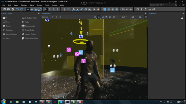 criaçao de jogos 3d com cry ENGINE V. corso completo do basi – Screenshot 3