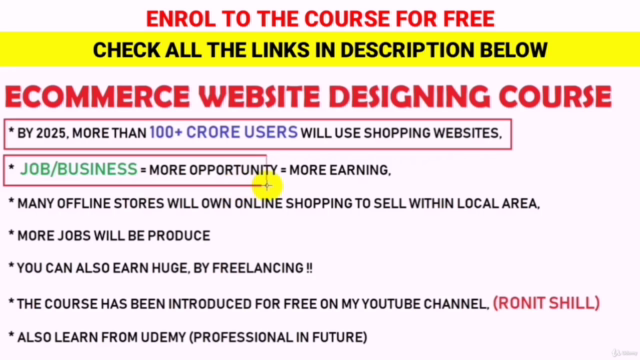 Create Ecommerce Website In WordPress (Hindi) – Screenshot 1