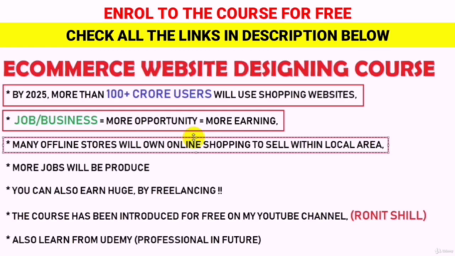Create Ecommerce Website In WordPress (Hindi) – Screenshot 2