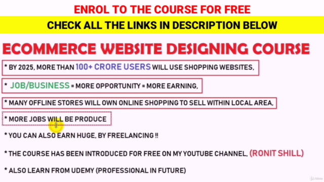 Create Ecommerce Website In WordPress (Hindi) – Screenshot 3