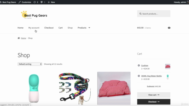 Build an eCommerce Website with WordPress & WooCommerce – Screenshot 3