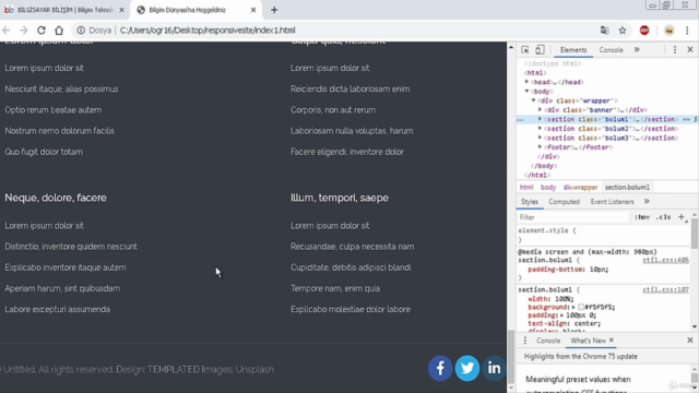 Web Tasarım Geliştirme Kursu HTML5-CSS3-JAVASCRIPT-BOOTSTRAP – Screenshot 2