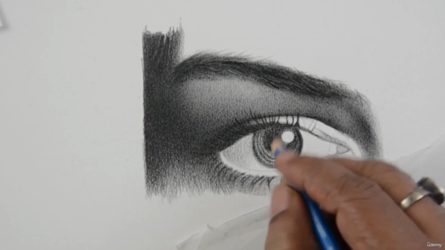 How to draw hyper realistic Eye – Screenshot 2