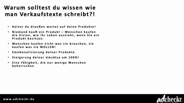 Online Marketing Ads Verkaufstexte schreiben die einschlagen – Screenshot 1