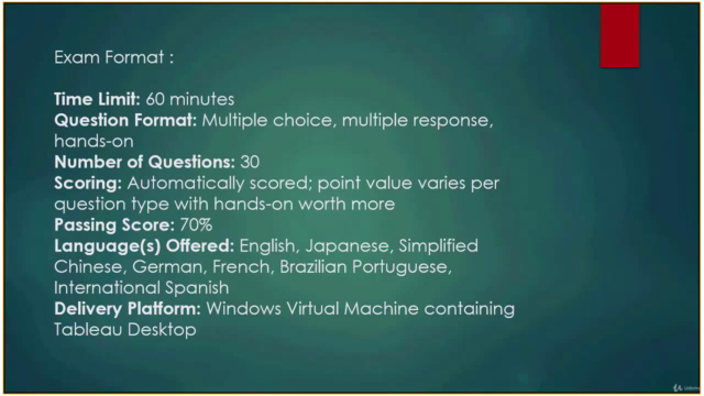 Tableau Desktop Specialist Certification Practice Tests 2020 – Screenshot 2