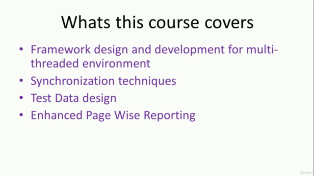 Selenium Java Multi-Threading Framework Design & Development – Screenshot 4