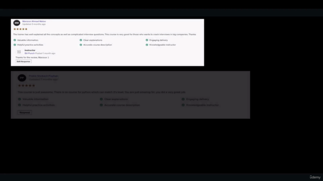 LeetCode in Python: Algorithms Coding Interview Preparation – Screenshot 2