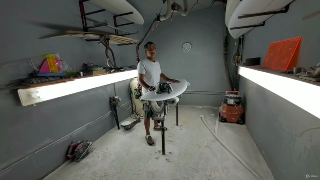Surfboard shaping, anyone can shape a magic board method. – Screenshot 1