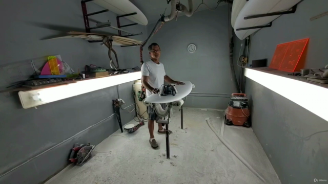 Surfboard shaping, anyone can shape a magic board method. – Screenshot 2