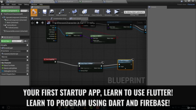 The Complete 2020 Unreal Masterclass: Build 2D and 3D Games – Screenshot 2