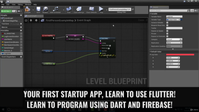 The Complete 2020 Unreal Masterclass: Build 2D and 3D Games – Screenshot 3