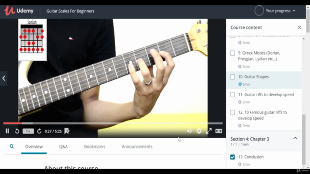 Guitar Scales For Beginners – Screenshot 3