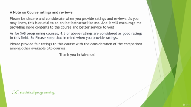 SAS programming Statistical Analyst Certification Course – Screenshot 4
