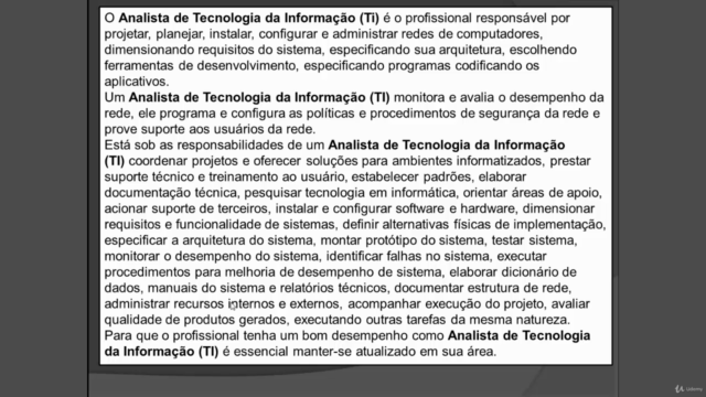Especialista em T.I e Telecomunicações – Screenshot 4