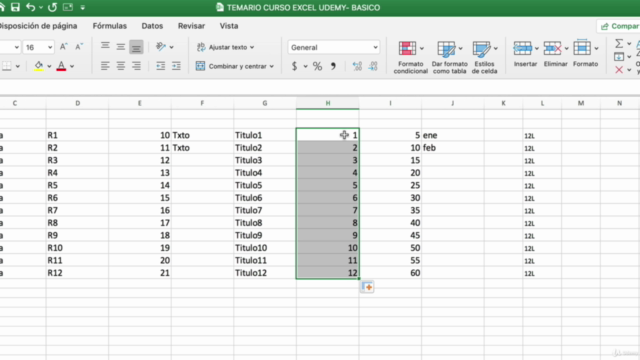 Curso Excel Completo. 50 Funciones Básicas de Excel – Screenshot 1