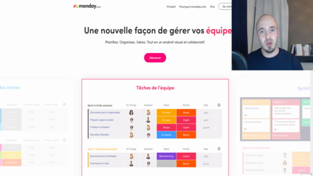 MONDAY : Le meilleur logiciel de gestion de projets – Screenshot 1
