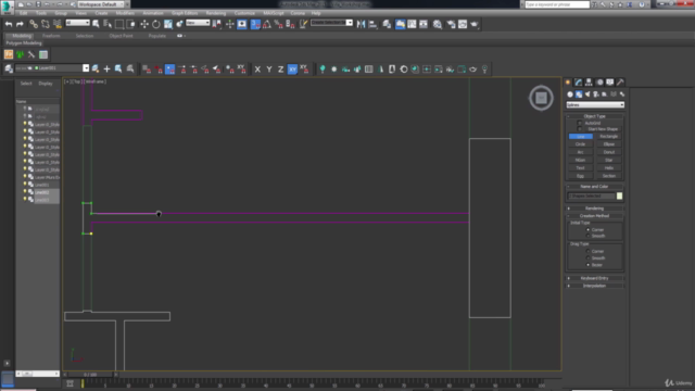 3ds max + Corona render : Creating Private Villa – Screenshot 1