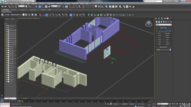 3ds max + Corona render : Creating Private Villa – Screenshot 2
