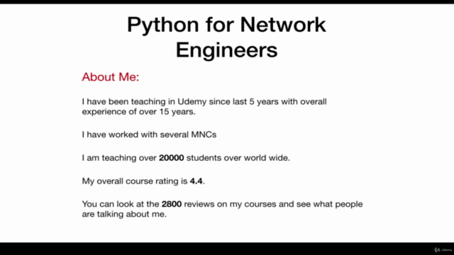 Python Automation for Network Engineers – Screenshot 4