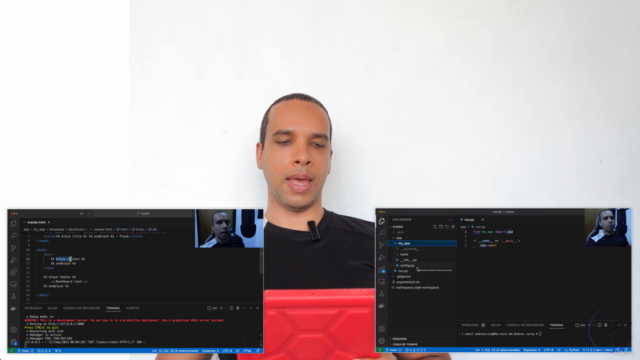 Flask 3 con Python 3 + integración con Vue y Bootstrap 4 o 5 – Screenshot 2