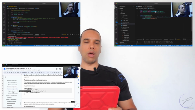 Flask 3 con Python 3 + integración con Vue y Bootstrap 4 o 5 – Screenshot 3