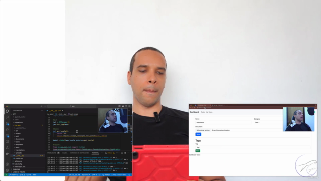 Flask 3 con Python 3 + integración con Vue y Bootstrap 4 o 5 – Screenshot 4