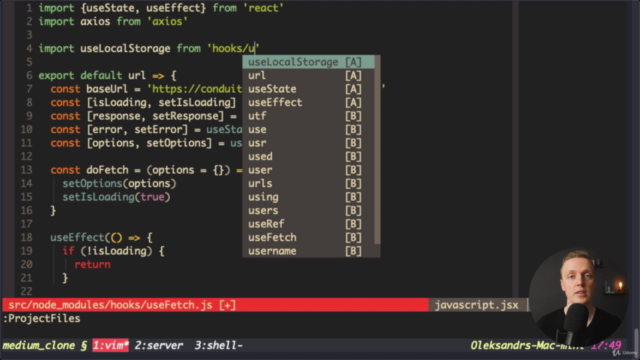 React Hooks - Пишем Реальный Проект с Нуля – Screenshot 3
