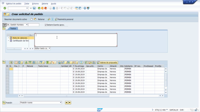 SAP MM Módulo De Compras. – Screenshot 2