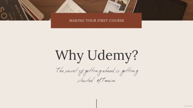 How to Create An Online Course – Screenshot 1
