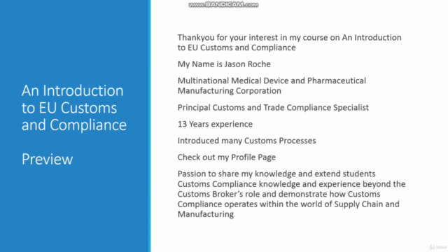 An Introduction to EU Customs and Compliance (Updated Audio) – Screenshot 1
