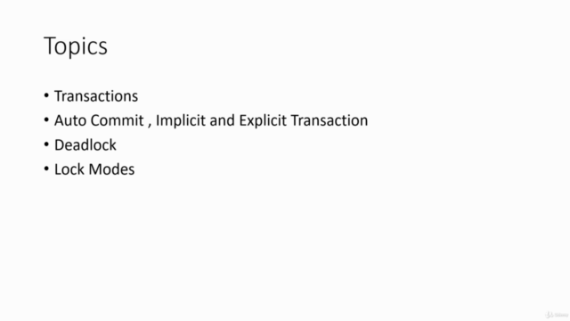 Transaction, Isolation Levels and In-Memory OLTP in T-SQL – Screenshot 1