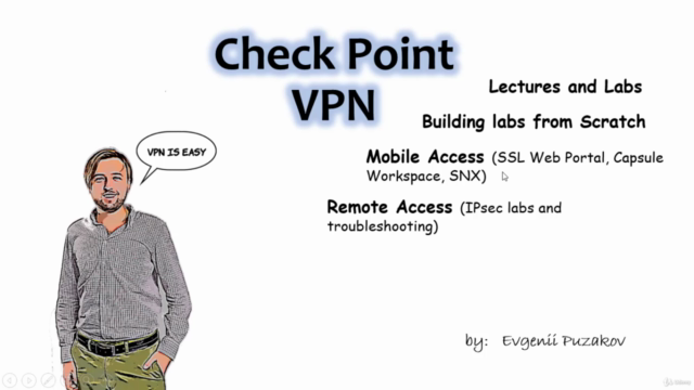 Check Point VPN course [for CCSA & CCSE professionals] – Screenshot 3