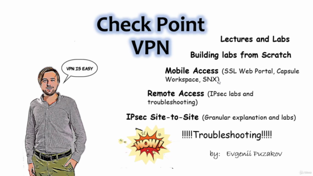 Check Point VPN course [for CCSA & CCSE professionals] – Screenshot 4