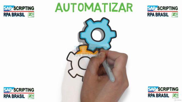 SAP + EXCEL VBA (AUTOMATIZE TAREFAS E TRANSAÇÕES) – Screenshot 1