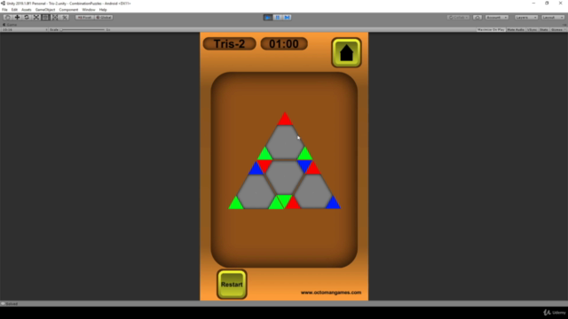 Unity Game Tutorial - Combination Puzzles - Screenshot_04