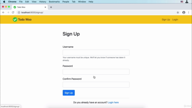 Django 3 - Full Stack Websites with Python Web Development – Screenshot 2