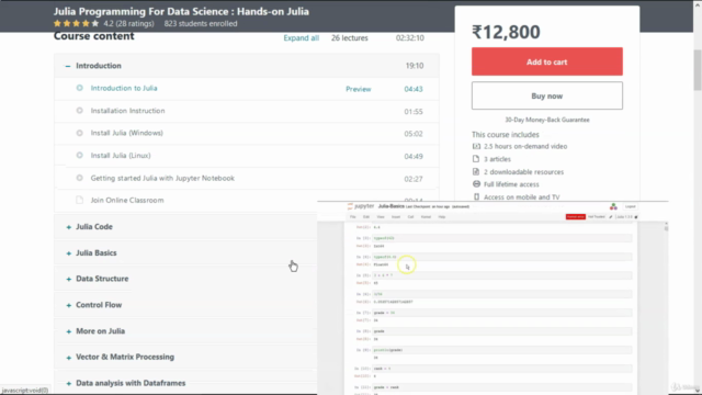 Julia Programming For Data Science & Machine Learning: Julia – Screenshot 2