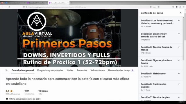 Batería desde 0: Primeros Pasos, Curso Intensivo. – Screenshot 3