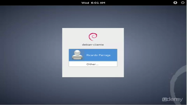 Operador Debian GNU/Linux – Screenshot 1