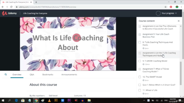 Life Coaching For Everyone - An Introduction Course – Screenshot 4