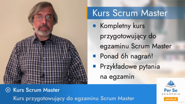 Scrum Master Po Polsku Kurs Online Egzamin Certyfikat – Screenshot 3