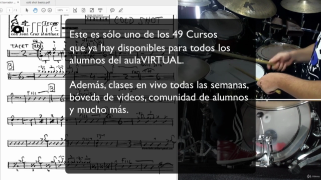 Batería: ¡Aprende a tocar Shuffle Blues, fácil y rápido! – Screenshot 4