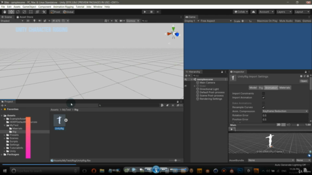 Unity Character Rigging And Animations – Screenshot 4