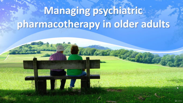 Managing psychiatric pharmacotherapy in older adults – Screenshot 1
