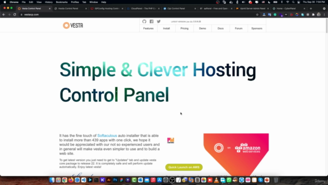 CyberPanel Installation & Configuration – Screenshot 1