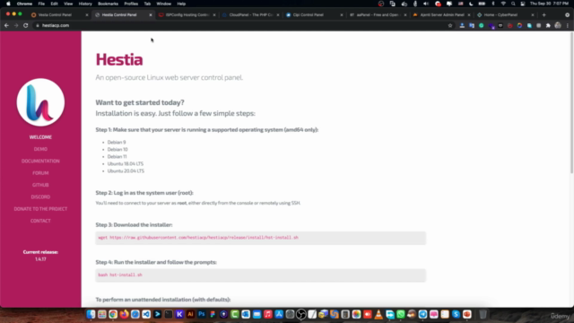 CyberPanel Installation & Configuration – Screenshot 3