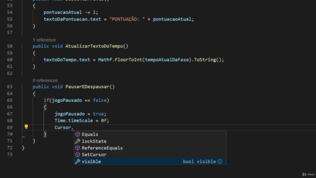 Crie um Jogo de Tiro ao Alvo na Unity e C#! (Iniciante) – Screenshot 3