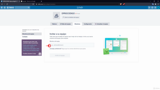 Curso de Administración de Actividades con Trello – Screenshot 2