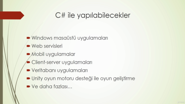 C# programlama dili ile Temel Programlama Eğitimi - Screenshot_04