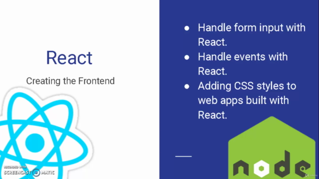 Create a web app with React, MongoDB, Express and Nodejs – Screenshot 1